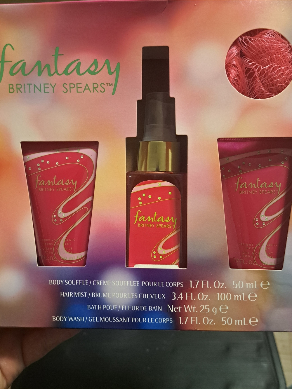 Fantasy Britney Spears Fragrance Gift Set - Pink/Red